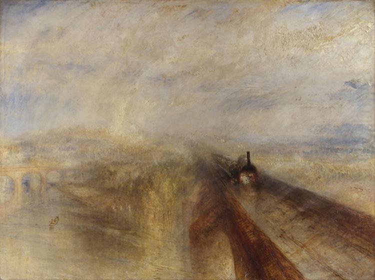 Rain,Steam and Speed-The Great Western Railway (mk31), Joseph Mallord William Turner